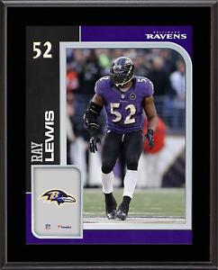 Ray Lewis Baltimore Ravens 10.5x13 Sublimated Player Plaque-Fanatics