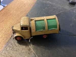 Orignal Dinky toys 252 Bedford Refuse Garbage Disposal Truck Crank Tipper Works. - Picture 1 of 8