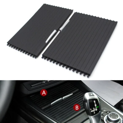 New Console Cup Holder Roller Blind Cover Kit For BMW X5 X6 E70 E71 2007-2014 AU - image 1 of 4