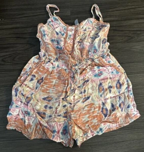 Japna Kids size 7 romper lined pockets girls one piece - Picture 1 of 1