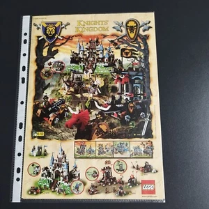 Lego advertising pampflet poster. 4130235-2. Size A4. Knights Kingdom - Picture 1 of 2