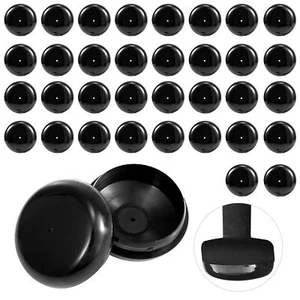36 Pack 1.5 Inch Wrought Iron Patio Furniture Feet Glides Cups for Metal Chairs - Picture 1 of 7