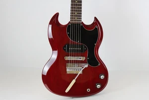 1965 Vintage Gibson SG Les Paul Junior Jr. Cherry Red ~Super CLEAN~ USA 1960s - Picture 1 of 24