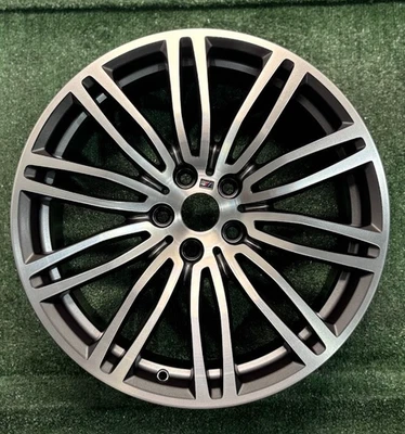 19 英寸 x 8 英寸前宝马 530e M550i 530i 540i #664M 2017 2018 年 2020 年原始设备制造商轮圈 — 第 1/4 张图片