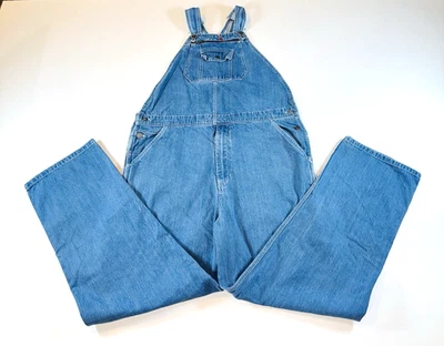 Mono con tirantes Craftsman para hombre 38x30 azul denim carpintero martillo lazo agricultor - usado en excelente estado Foto 1 de 4