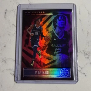 Ja Morant 2020 Panini Illusions #1 Pink Prizm 2nd Year Grizzlies - Picture 1 of 2