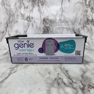 Sistema desechable de arena para gatos Litter Genie Easy Roll recarga 24 bolsas - Imagen 1 de 4