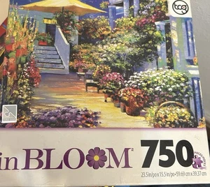 Nantucket Puzzle Mercato dei Fiori In Fiore Surex 750 Pezzi Completo - Foto 1 di 6