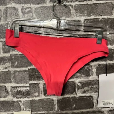 NUEVO CON ETIQUETAS Lululemon Will the Wave Bikini Parte Inferior Rosa Volantes Dobladillo TALLA 8 Foto 1 de 4