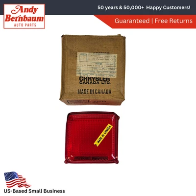 1969 Plymouth Road Runner Satellite Belvedere правый задний фонарь объектив 2932732 новый из старых запасов - Изображение 1 из 4