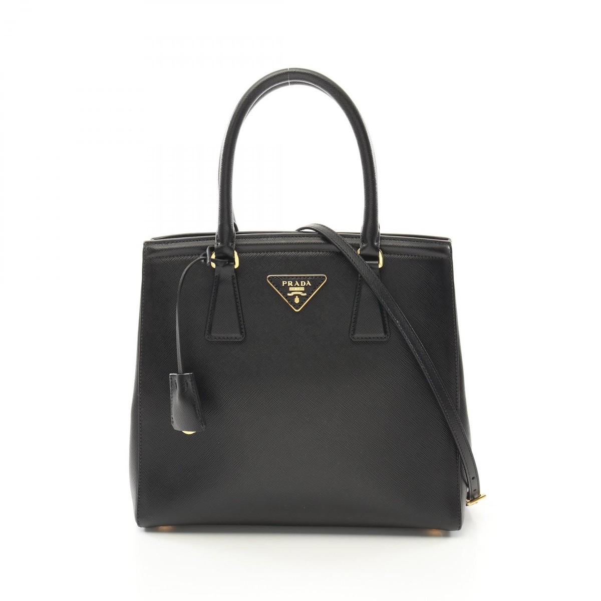 PRADA Saffiano Lux Black Bags & Handbags for Women for sale PRADA Saffiano Lux Black Bags & Handbags for Women for sale