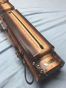 Estuche taco de cuero Win Geniune Tooled 3 cubos 5 ejes 3x5 con envío gratuito WoW - Imagen 1 de 12
