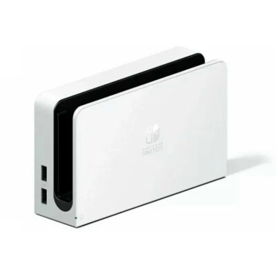 🔥New Official Nintendo Switch OLED Charging Dock ONLY (HEG-007) Original White - Image 1 of 4