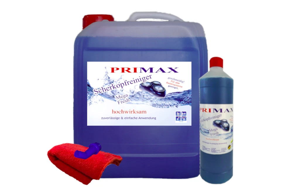 5 + 1 L Scherkopfreiniger Reinigungsflüssigkeit für Reinigungskartuschen Braun - Bild 1 von 1