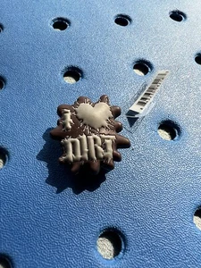 I (Heart) Love Dirt Authentic Jibbitz Shoe Charm for Crocs. Rare 1st Gen! (NEW) - Picture 1 of 2