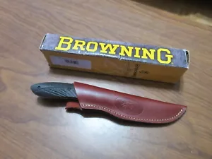 Coltello a lama fissa Browning 744 Independence nuovo con scatola made in USA - Foto 1 di 8