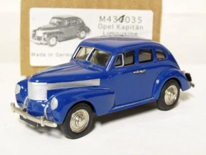Metal43 Tin Wizard M431035 1/43 1939 Opel Kapitan Handmade White Metal Model Car - Picture 1 of 2