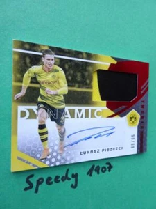 Panini Treble Soccer 2019 Dynamic Signature 19 Piszczek #90/99 red Dortmund 18 - Picture 1 of 1