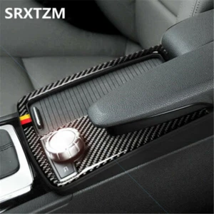 Cubierta panel consola fibra carbono coche mercedes-benz clase c w204 e w212 - Imagen 1 de 7