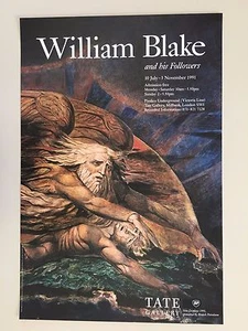 WILLIAM BLAKE AND HIS FOLLOWER, AUSSTELLUNGSDRUCK 1991 TATE GALLERY - Bild 1 von 6