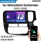 Car Android Radio Stereo GPS Carplay 2+64G For Mitsubishi Outlander 3 2012-2018