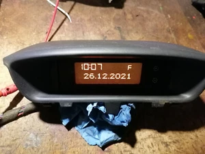 8917 TID Infodisplay Opel Meriva A grauer Stecker 13156841 komplett  - Bild 1 von 4