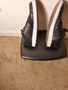 Size 13 - Nike Court Vision Premium Low Black Clear - Picture 1 of 5