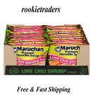 (24 Packs) Maruchan Lime Chili Shrimp Ramen Noodles - 3 oz, Packaged Soup