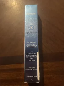 Eye Serum-5% Caffeine-Under Eye Roller Dark Circles & Puffiness- 0.5 Oz - Picture 1 of 3