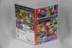 CASE ONLY - Mario Kart Deluxe 8, No Cartridge, Nintendo Switch NO GAME - Picture 1 of 10