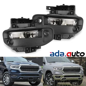 For 2019-2022 Dodge Ram 1500 High Power OE LED Fog Lights Front Lamps Pair - Picture 1 of 8