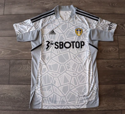 LEEDS UNITED 2022/23 GOALKEEPER FOOTBALL SHIRT SOCCER JERSEY ADIDAS SIZE MEDIUM - Image 1 of 4
