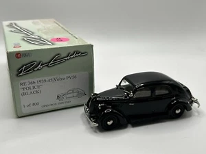 Rob Eddie RE36b 1939-45 Volvo PV56 Police 1/43 Scale Model Car Brooklin 230 - Picture 1 of 17