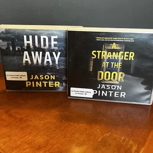 Lot: 2 Jason Pinter Audio Book CD Set Rachel Marin Thriller Series 1 2 Hide Away - Picture 1 of 8