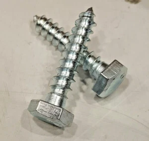 1/4 Zoll x 1-1/4 Zoll EVERBILT Lag Schraube verzinkt (100er Pack) #562271 - Bild 1 von 4