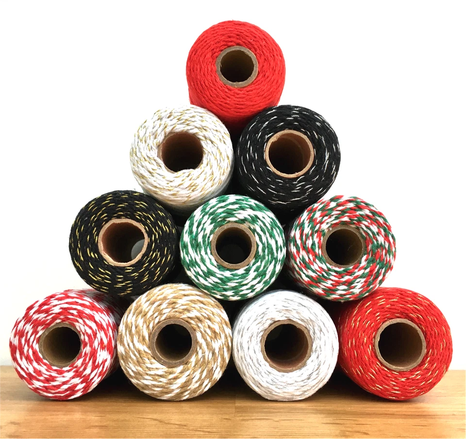 Bakers Twine, Craft, String/Cord For Packaging, Christmas Gift Wrapping etc - Image 1 of 3