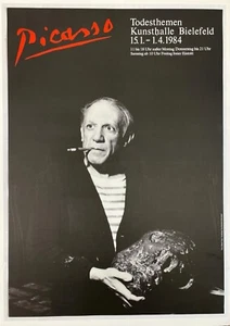 Pablo Picasso 'Todsthemen' Ausstellung 1984 (Reproduktionsplakat) - Bild 1 von 2