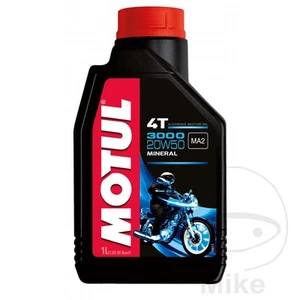 22496-Aceite de motor mineral para moto 20W50 4T 1L 3000 ALTN: 7140464 compat - Imagen 1 de 1