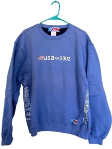 Vintage 2002 ROOTS USA OLYMPICS SALT LAKE CITY SWEATSHIRT MIT RUNDHALSAUSSCHNITT L LARGE - Bild 1 von 11
