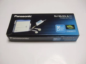 Panasonic SJ-MJ33-A Portable MD Player Not Tested - Picture 1 of 7