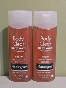 2x Neutrogena Body Clear Body Wash sin aceite ácido salicílico tratamiento para el acné 8,5 OZ - Imagen 1 de 2