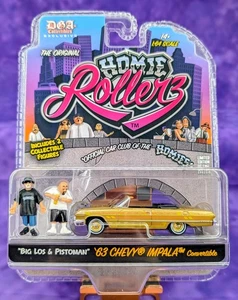 CHASE! Homie Rollerz 1963 Chevrolet Impala SS Hardtop mit Bigotes & Panda - Bild 1 von 1
