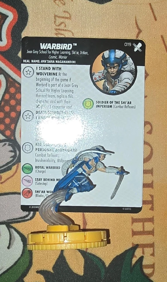 HEROCLIX Warbird 019 — 第 1/1 张图片