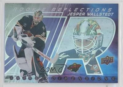 2024-25 Upper Deck 扩展系列新秀反光 Jesper Wallstedt #R-15 RC — 第 1/2 张图片