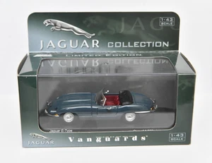 Vanguards VA04905 Jaguar E-Type Roadster blau Maßstab 1:43 Modellauto - Bild 1 von 4