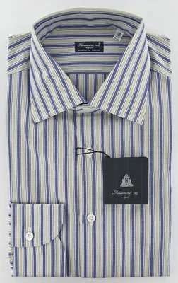 Camisa azul Finamore Napoli 16/41 Foto 1 de 4