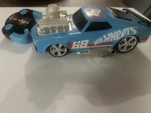 Hot Wheels Lights and Sounds Radio Remote Control Car Blue 68 - Picture 1 of 6