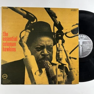 COLEMAN HAWKINS: The Essential Coleman Hawkins Vinyl LP VG+ VERVE RECORDS STEREO - Imagen 1 de 5