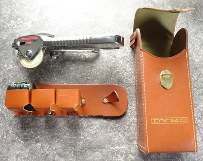 Dymo Beschriftungsgerät Tapewriter M-5 mit Zubehör Vintage Label 60er 70er - Bild 1 von 4