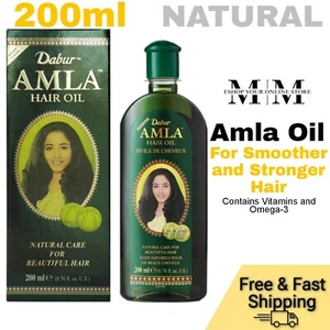 Dabur Amla Hair Oil - Natural Care For Beautiful Hair 6.76 oz / 200 ml - Picture 1 of 10